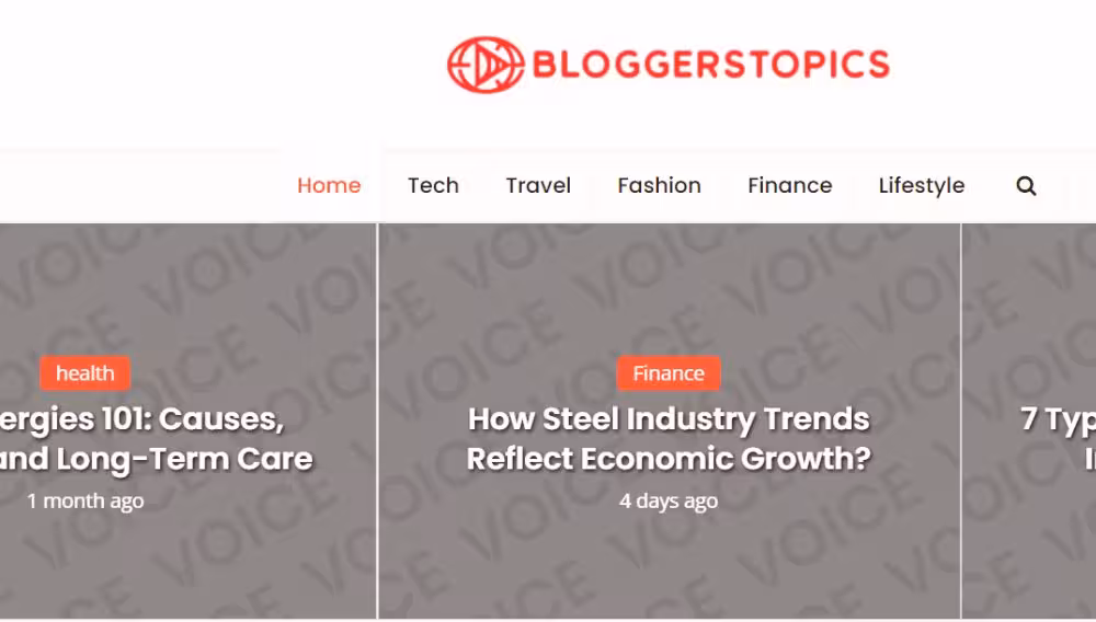 bloggerstopics